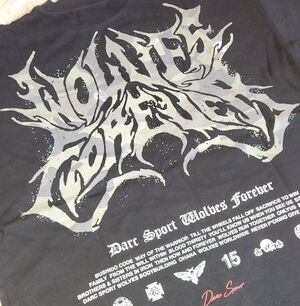 Darc Sport Wolves Forever Black Tee
